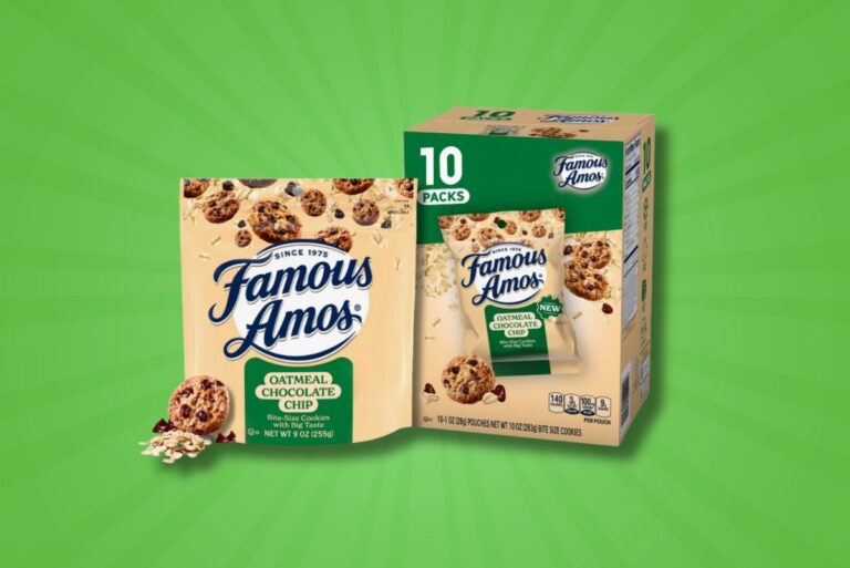 Famous Amos' new oatmeal chocolate chip cookies