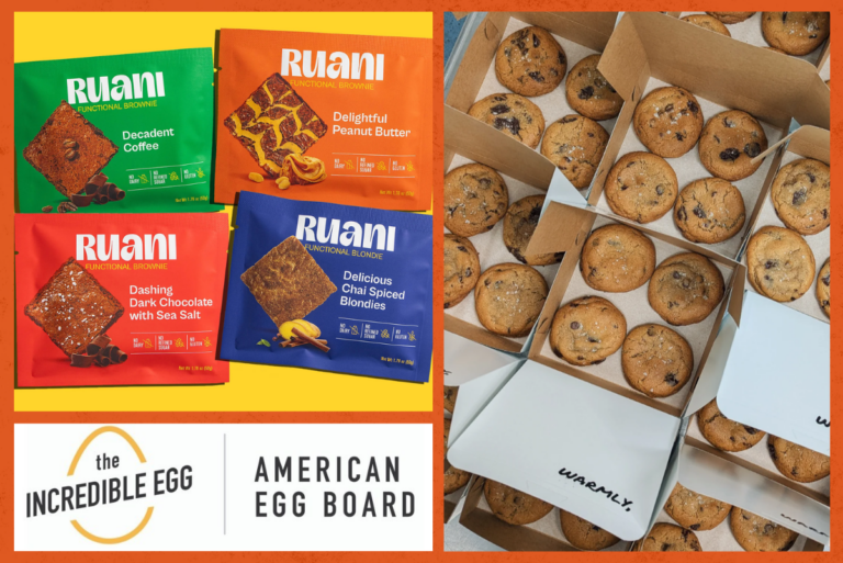 Images of Ruani and Warmly, Cookies with American Egg Board logo