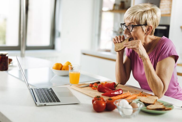 Bread’s battle with ‘truth decay’: a women eating bread