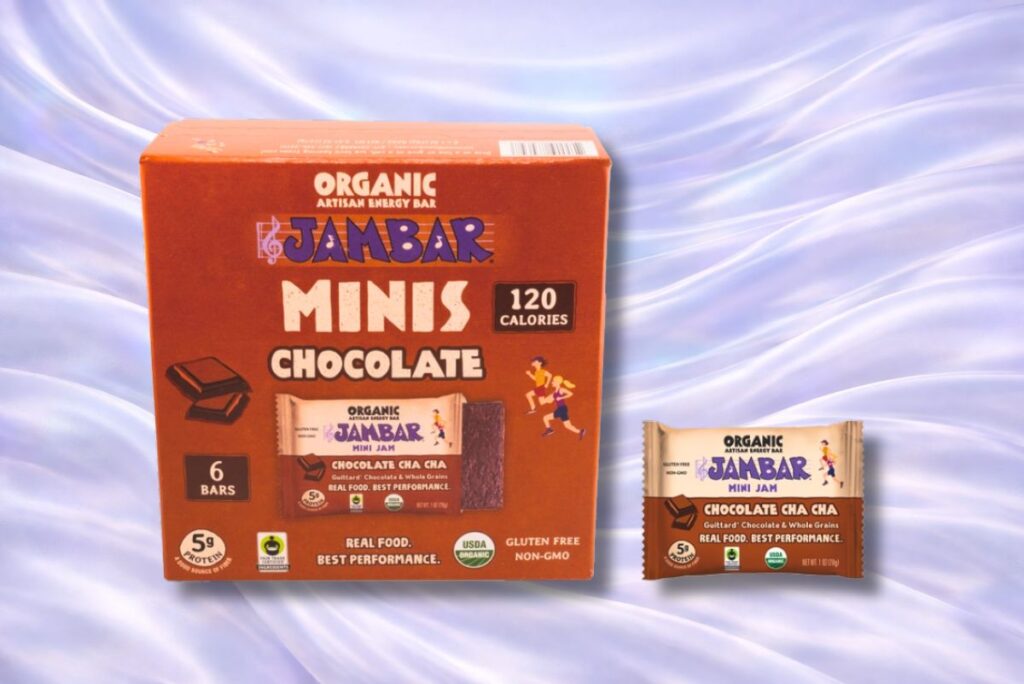 Jambar's newest mini bar line, answering the request for smaller portions