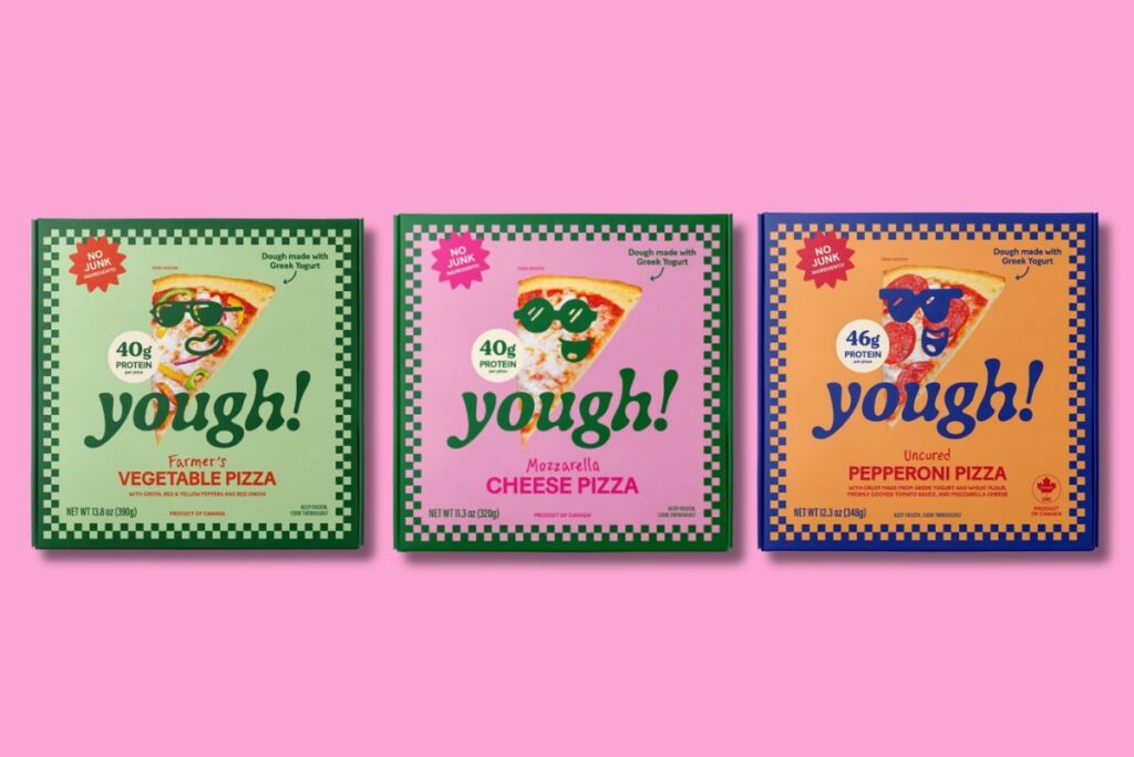 Pizza protein: Yough’s Greek yogurt-based dough