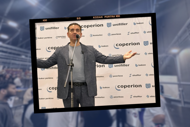 Buddy Valastro at Unifiller event in Richmond, British Columbia