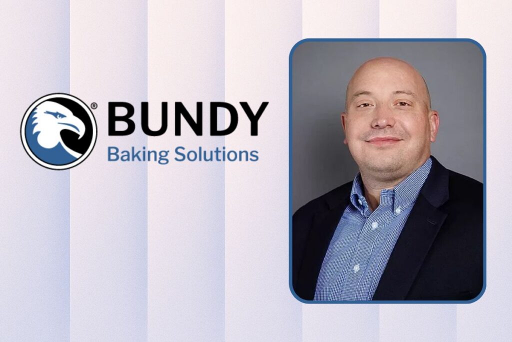 Bundy Baking Solutions logo with headshot of Scott Simon