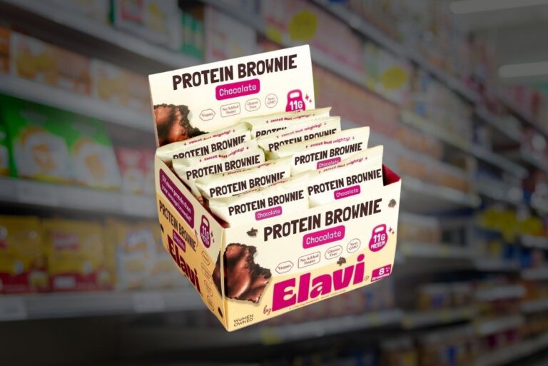 Elavi's brownies with Wegman grocery stores