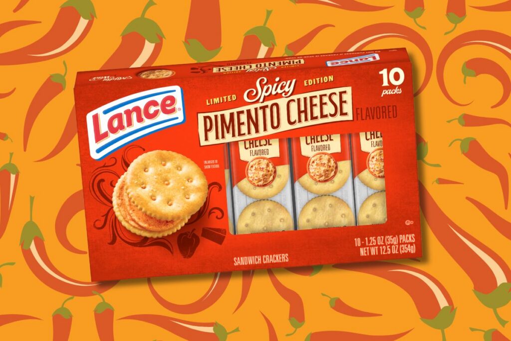Lance Spicy Pimento Cheese crackers