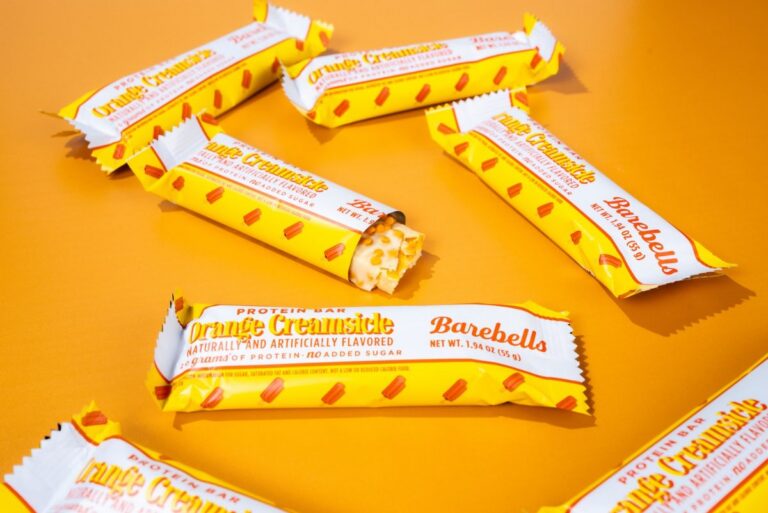 Barebells' zesty new ice cream-inspired flavor, Orange Creamsicle