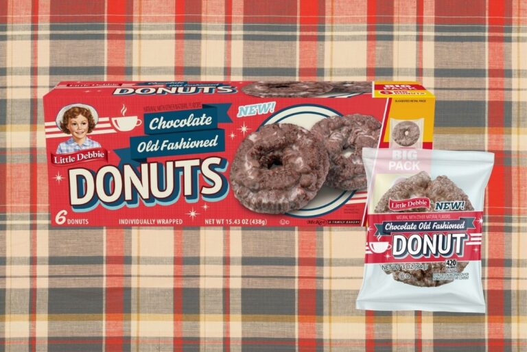Little Debbie's big pack of Chocolate Old Fashioned Donuts.