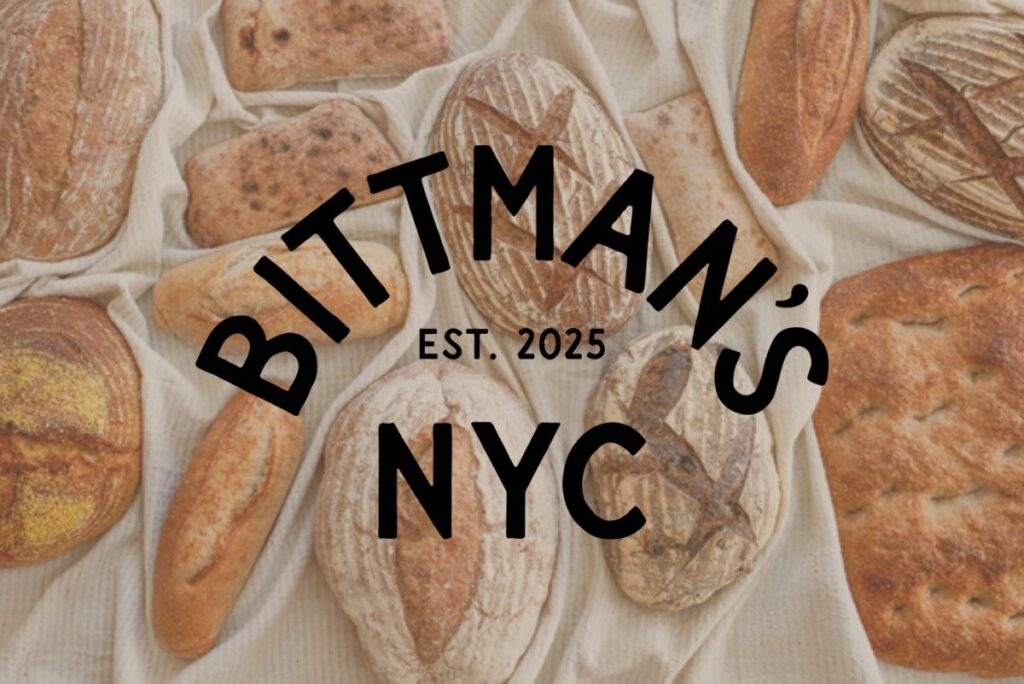 Bittman's logo with its DTC sourdough background