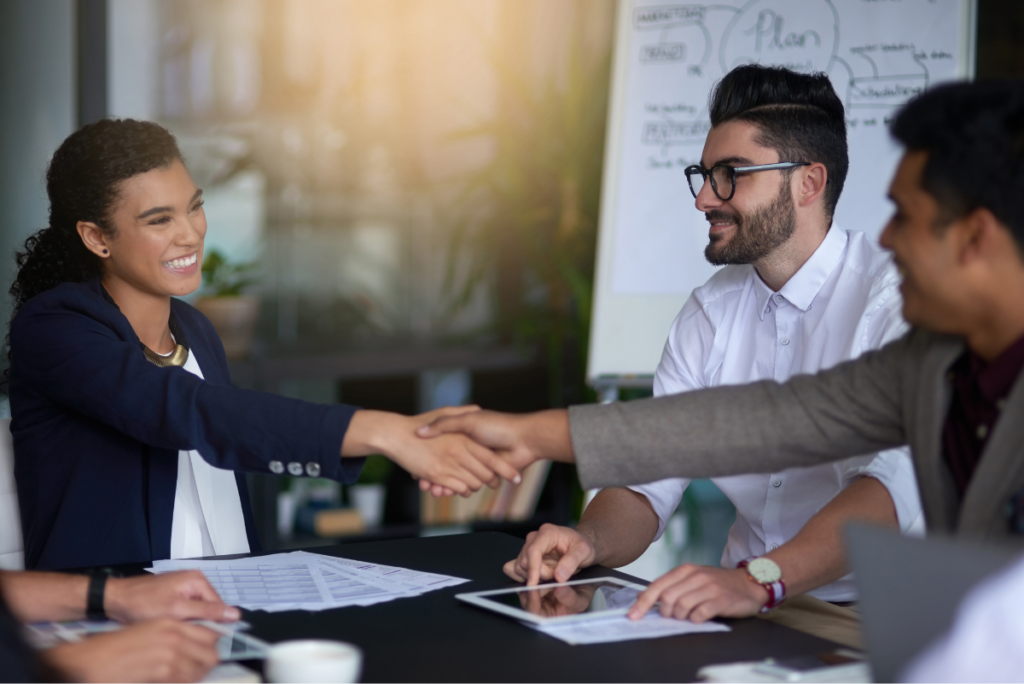 Business people in a meeting