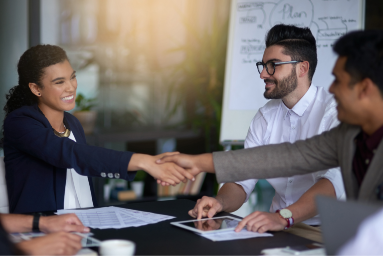 Business people in a meeting