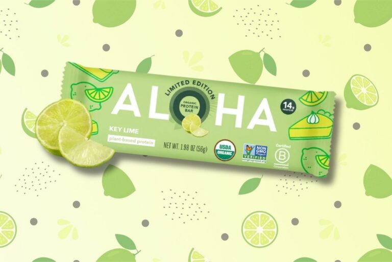 Aloha's new zesty key lime pie bar
