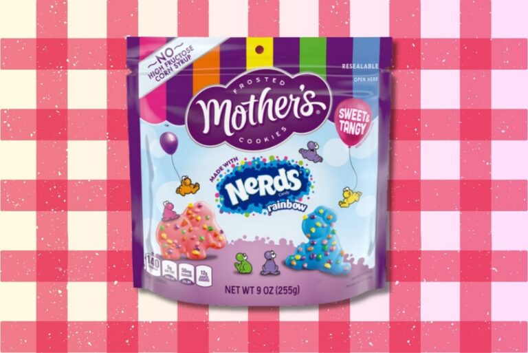 Mother's Cookies new Nerds Cookies on background