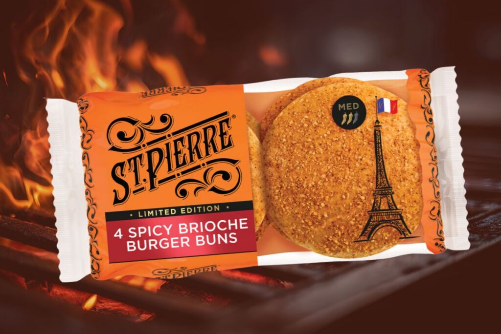 St Pierre Spicy Brioche Buns
