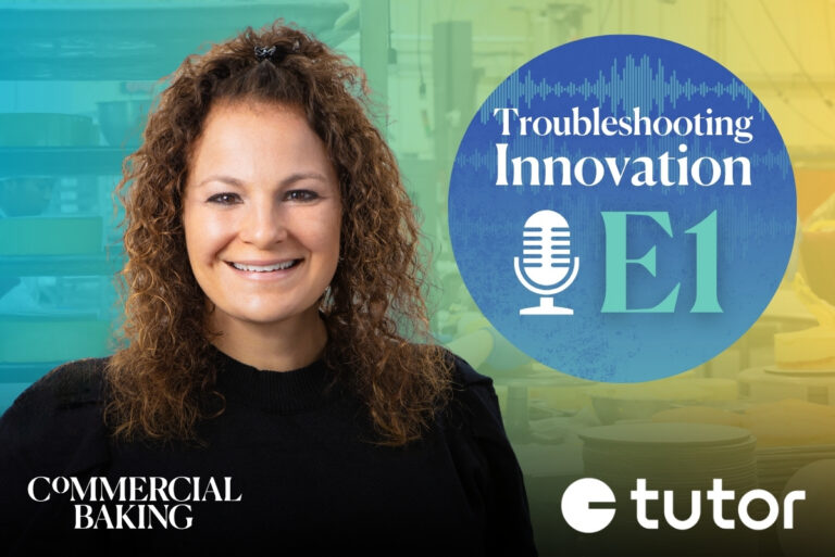 Kristen Boschetto headshot with Troubleshooting Innovation logo