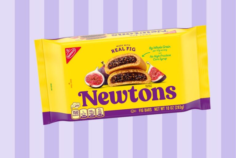 New packaging highlights Newtons’ fig-filled nutrition