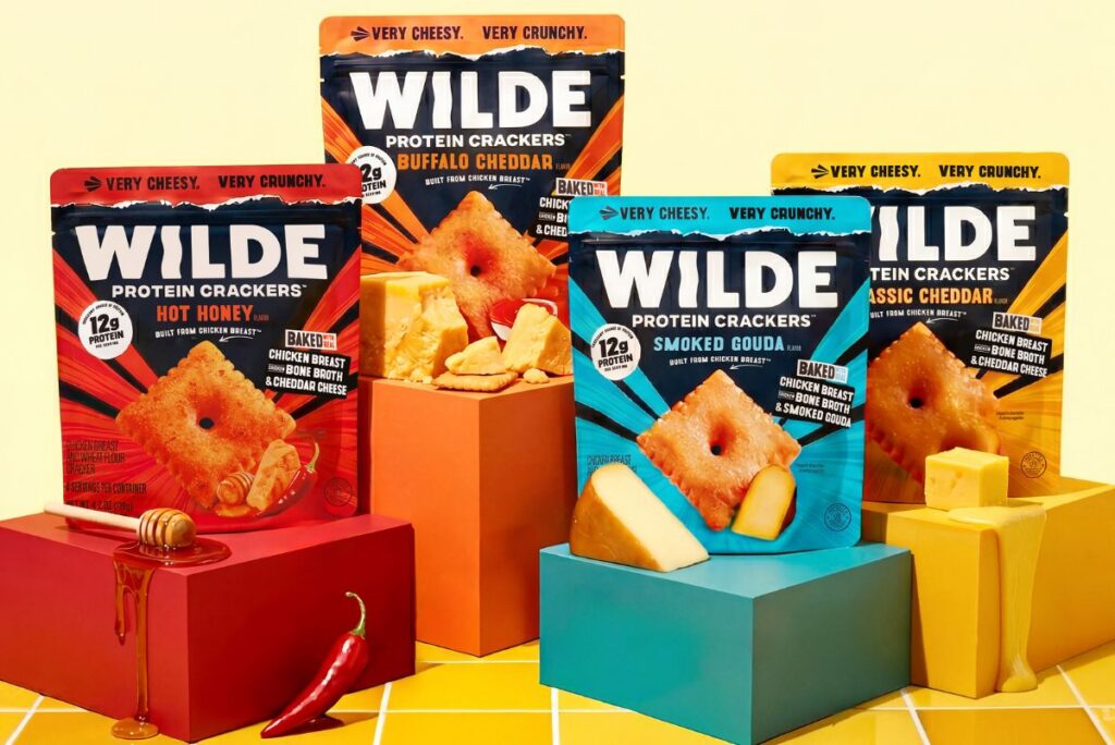 WILDE protein crackers