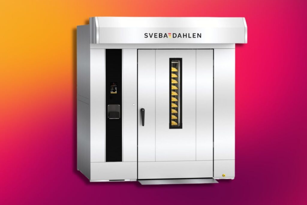 Rotating rack oven
