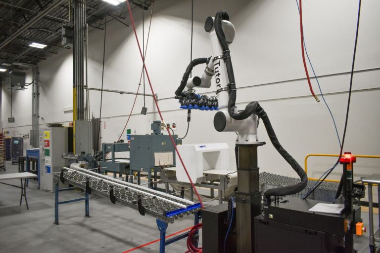 AI-driven palletizer