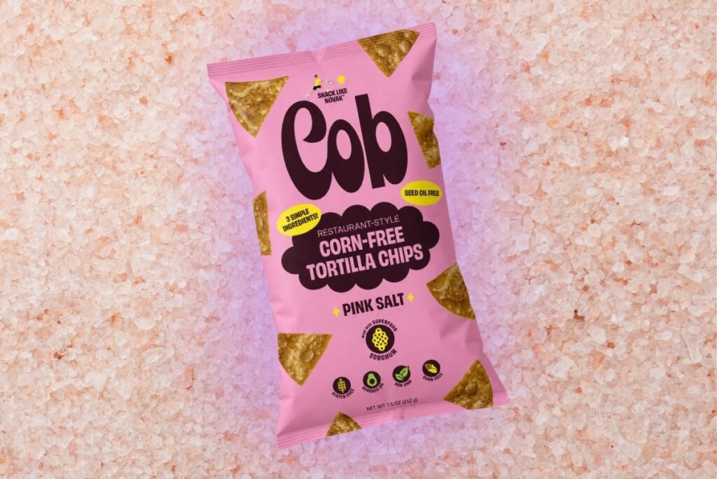 Cob's sorghum-based tortilla chips