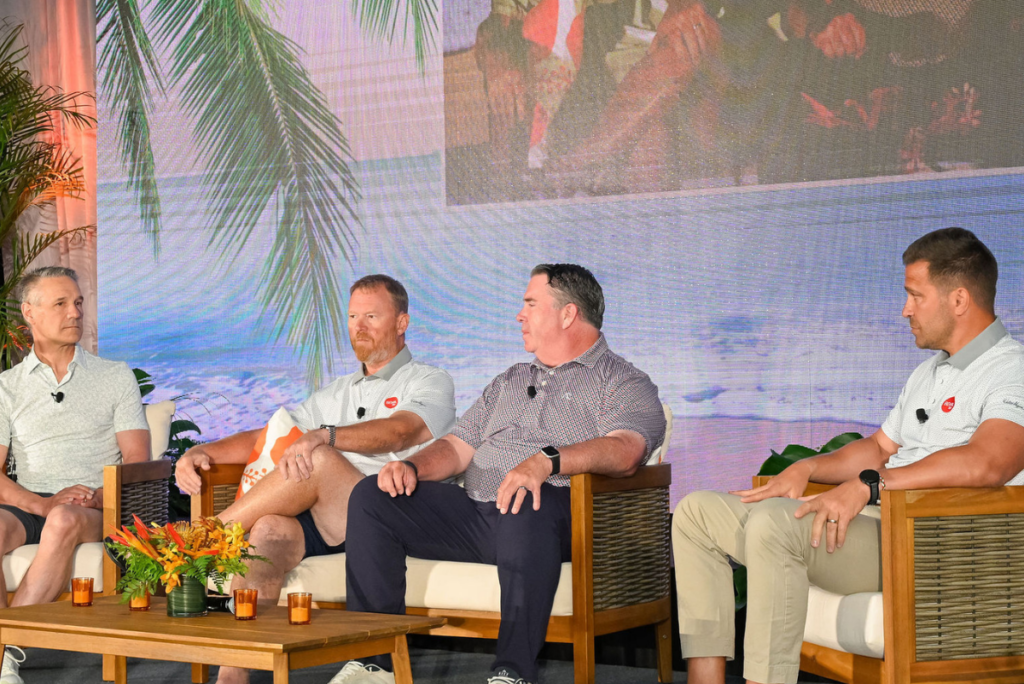 Panelists talking about hygienic equipment design at BEMA Convention 2026