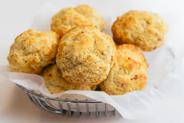 Basket of biscuits