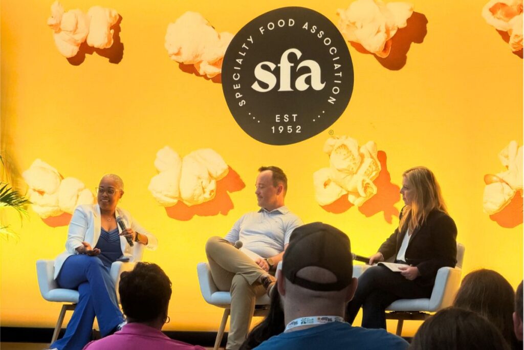 panelists at specialty food association summer fancy food show