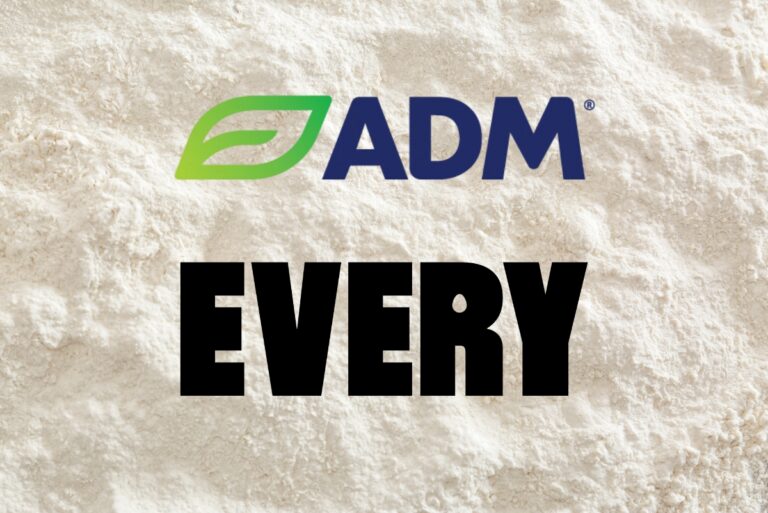 EVERY, ADM logos over egg white solution background