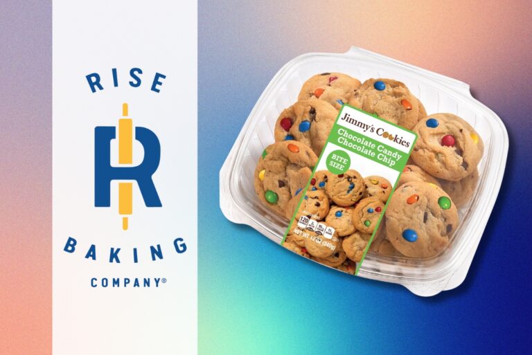Rise Baking Co.'s logo with Jimmy's Gourmet logo