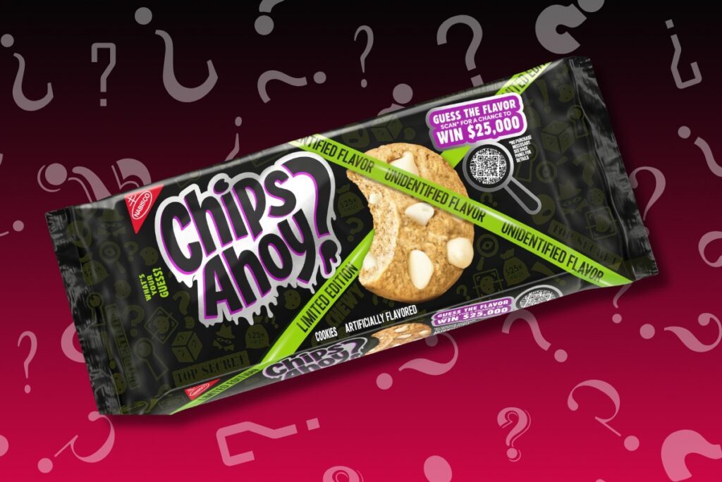 Chips Ahoy!'s, a Mondelez International brand, new mystery flavor SKU