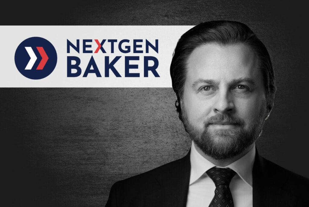 ABA's NextGenBaker Leadership Forum logo with Palatucci as Keynote Speaker headshot