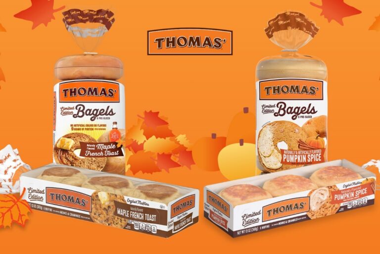 Thomas' new maple and pumpkin spice breads