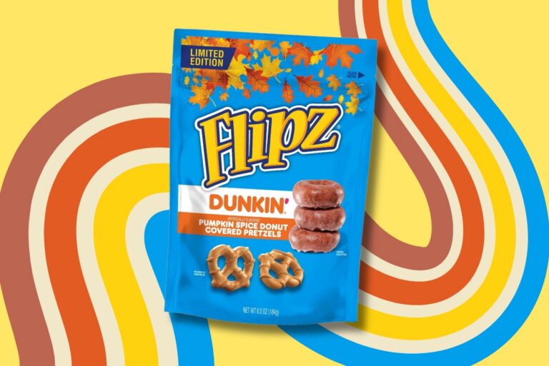 Flipz' sweet-and-salty SKU in collaboration with Dunkin'