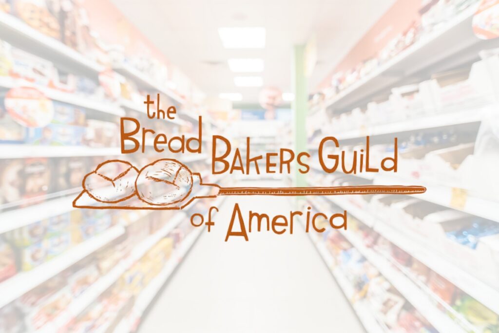 BBGA logo over CPG aisle background