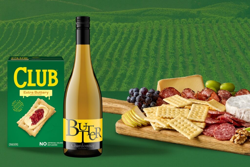 Club Crackers and Butter Chardonnay collab