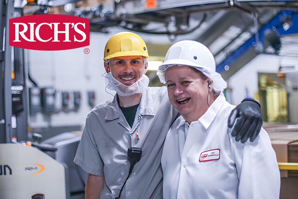 Rich Products honored with company culture award