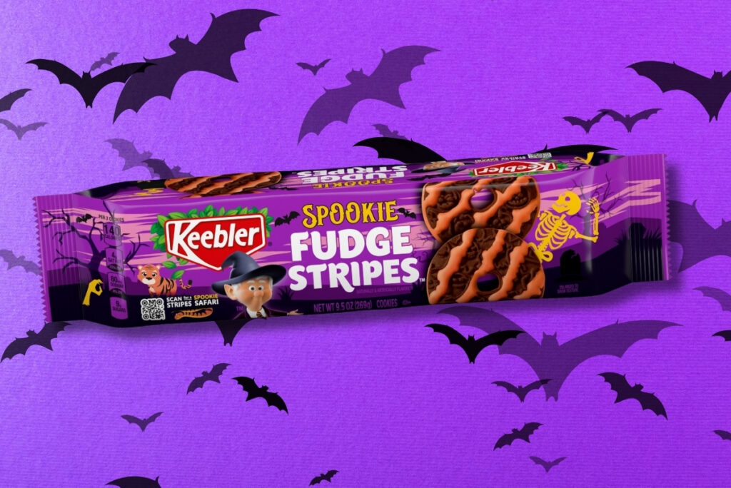 Keebler's seasonal spookie safari stripes SKU
